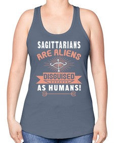 sagittarius 418# - sagittarius -Racerback Tank