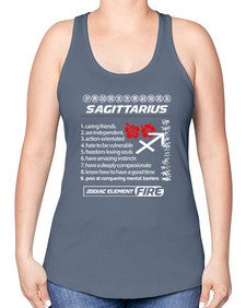 sagittarius 425# - sagittarius -Racerback Tank