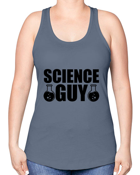 science guy 115# - general science -Racerback Tank
