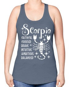 scorpio 435# - scorpio -Racerback Tank