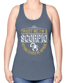 scorpio 458# - scorpio -Racerback Tank