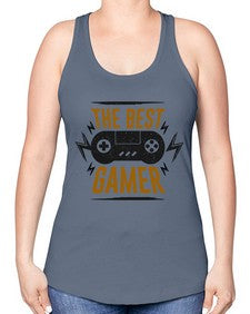 the best 154# - video games -Racerback Tank