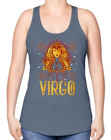 virgo 138# - virgo -Racerback Tank