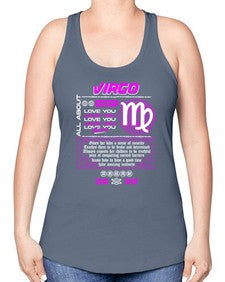 virgo 544# - virgo -Racerback Tank