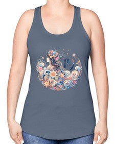 virgo 553# - virgo -Racerback Tank