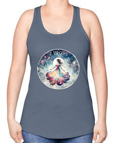 virgo 555# - virgo -Racerback Tank