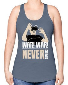 war war never changes 162# - video games -Racerback Tank