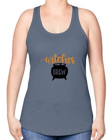witches brew 6# - witch -Racerback Tank