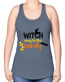 witchwaycandy 4# - witch -Racerback Tank