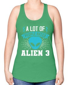 A lot of people hated alien 1# - ufo -Racerback Tank