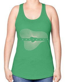 Abstract Shape 188# - art pop art -Racerback Tank