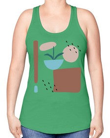 Abstract Shape 189# - art pop art -Racerback Tank