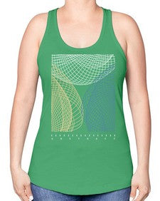 Abstract Shape 204# - art pop art -Racerback Tank