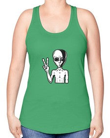 Alien 59# - ufo -Racerback Tank