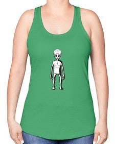 Alien 64# - ufo -Racerback Tank