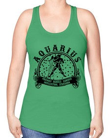 Aquarius 42# - aquarius -Racerback Tank