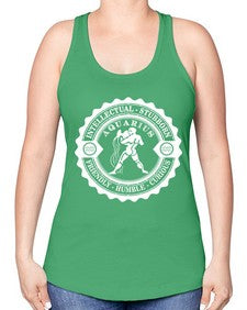 Aquarius 45# - aquarius -Racerback Tank