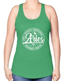 Aries 103# - aries -Racerback Tank