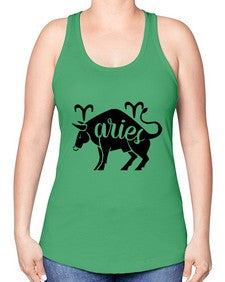 Aries 104# - aries -Racerback Tank