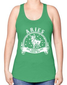 Aries 2# - aries -Racerback Tank
