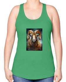 Aries 54# - aries -Racerback Tank