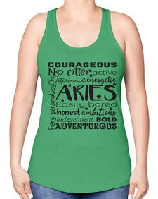 Aries 564# - aries -Racerback Tank