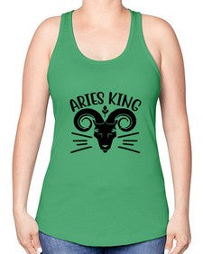 Aries king 109# - aries -Racerback Tank