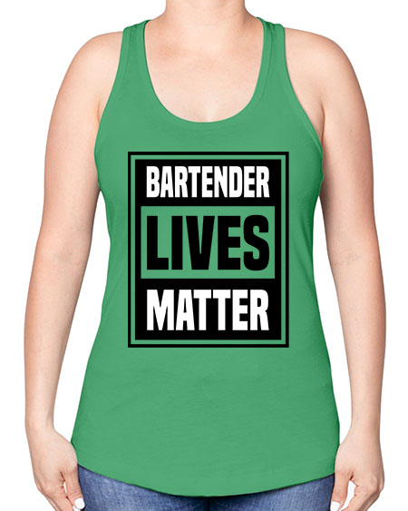 BARTENDER Style 55# - bartender -Racerback Tank