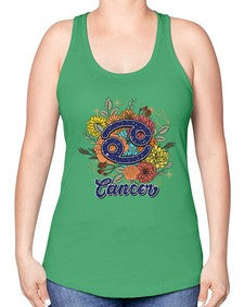 Cancer 125# - cancer -Racerback Tank