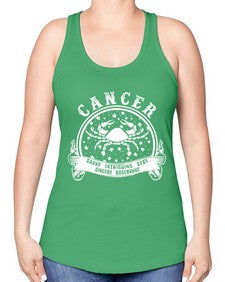 Cancer 14# - cancer -Racerback Tank