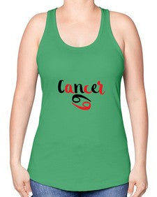Cancer 152# - cancer -Racerback Tank
