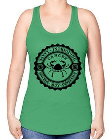 Cancer 15# - cancer -Racerback Tank