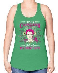 Capricorn chick 193# - capricorn -Racerback Tank
