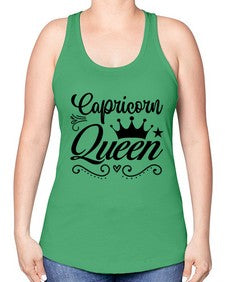 Capricorn queen 196# - capricorn -Racerback Tank