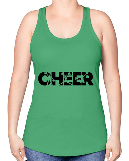 Cheer 1394# - cheer -Racerback Tank