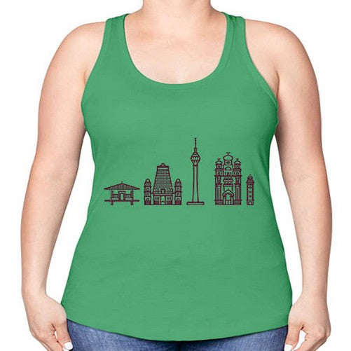 Colombo 598# - cities -Racerback Tank