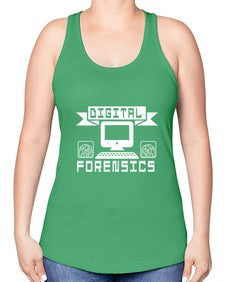 Digital forensics 51# - computer -Racerback Tank