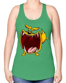 dog 105# - dogs -Racerback Tank