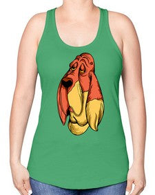 dog 99# - dogs -Racerback Tank