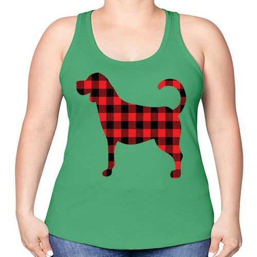 Dog Style 106# - dogs -Racerback Tank