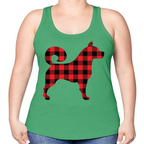 Dog Style 109# - dogs -Racerback Tank