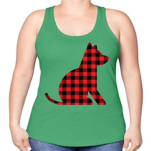 Dog Style 113# - dogs -Racerback Tank