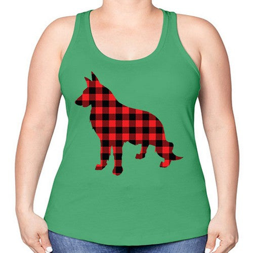 Dog Style 115# - dogs -Racerback Tank