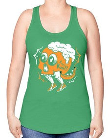 Escape reality 120# - cartoon general -Racerback Tank