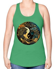 Gemini 216# - gemini -Racerback Tank