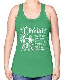 Gemini 221# - gemini -Racerback Tank