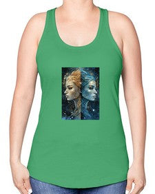Gemini 56# - gemini -Racerback Tank
