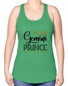 Gemini prince 229# - gemini -Racerback Tank