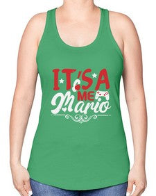 Its ame 30# - video games -Racerback Tank