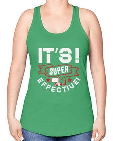 Its super effective 31# - video games -Racerback Tank